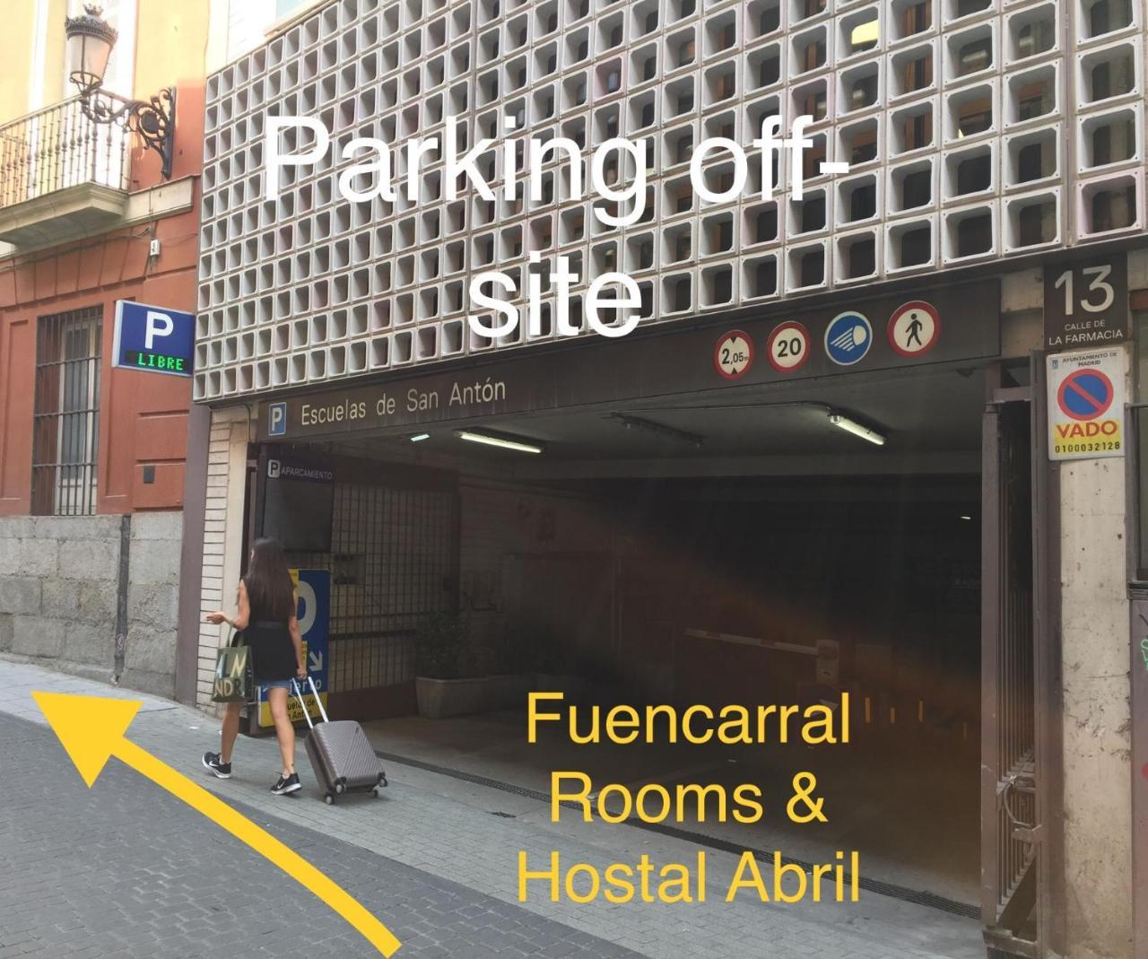 Hostal Abril Мадрид Екстериор снимка